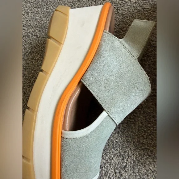 Sorel Women's Joanie III Slingback Wedge Sandals in Safari/Gum Size 7 —used - Picture 12 of 15